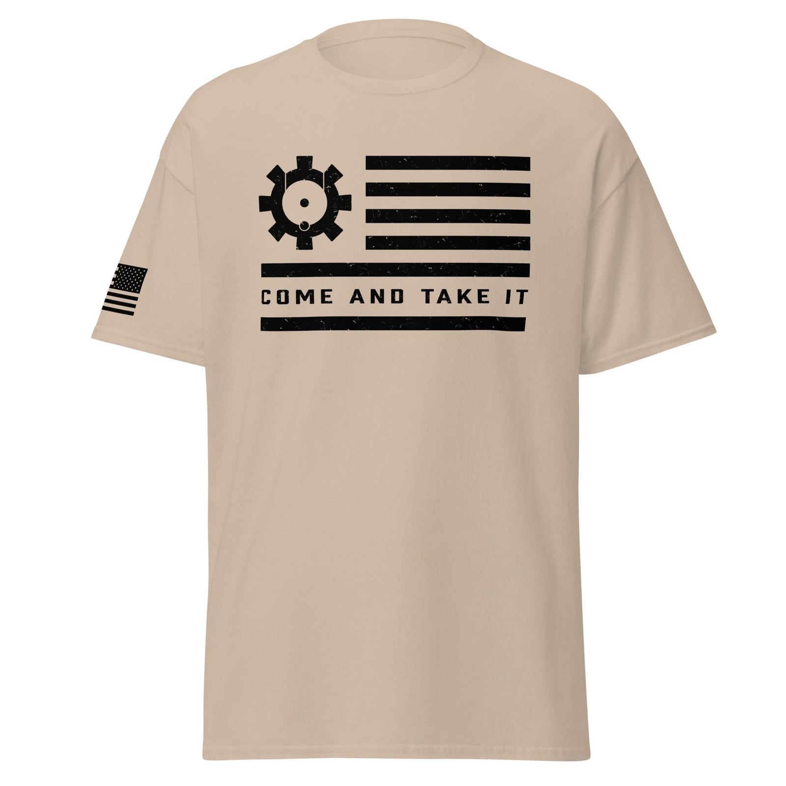 BCG Flag Shirt | Black Ink by Spartan Mounts img - 19 - Mounting and Storage Solution