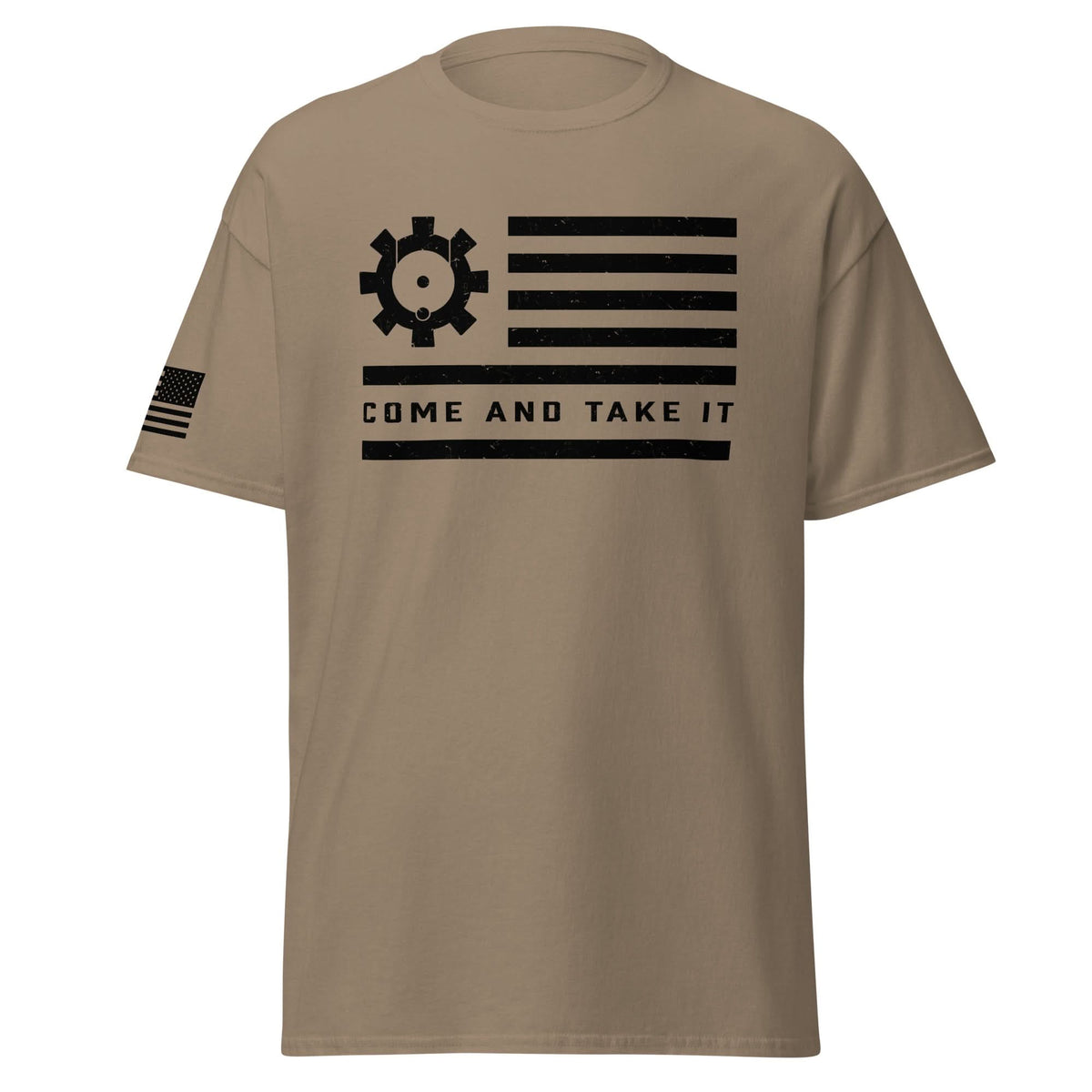 BCG Flag Shirt | Black Ink by Spartan Mounts img - 13 - Mounting and Storage Solution