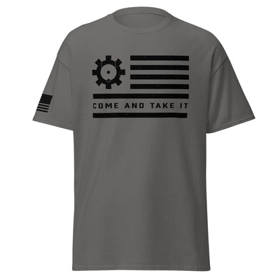 BCG Flag Shirt | Black Ink by Spartan Mounts img - 4 - Mounting and Storage Solution