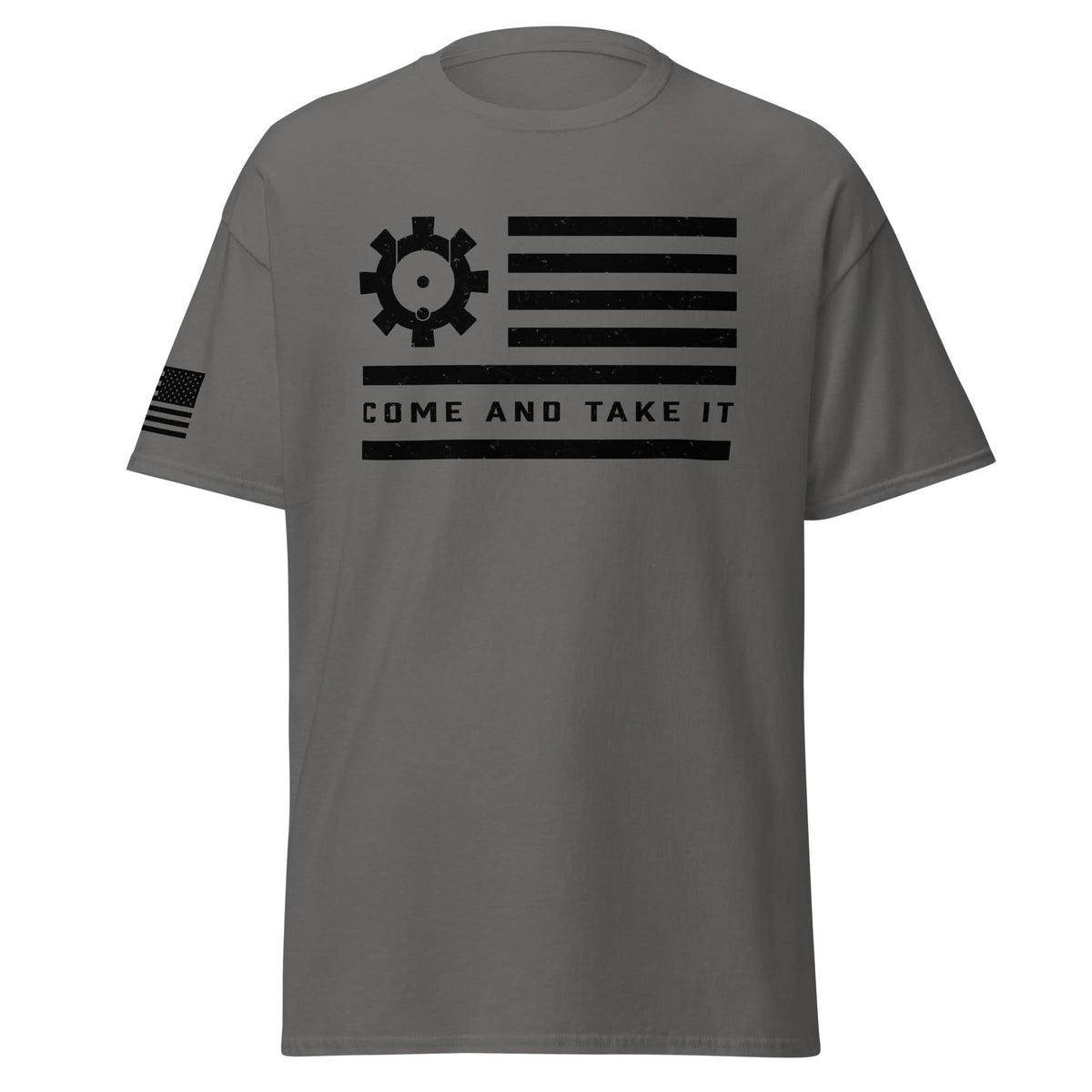 BCG Flag Shirt | Black Ink by Spartan Mounts img - 4 - Mounting and Storage Solution