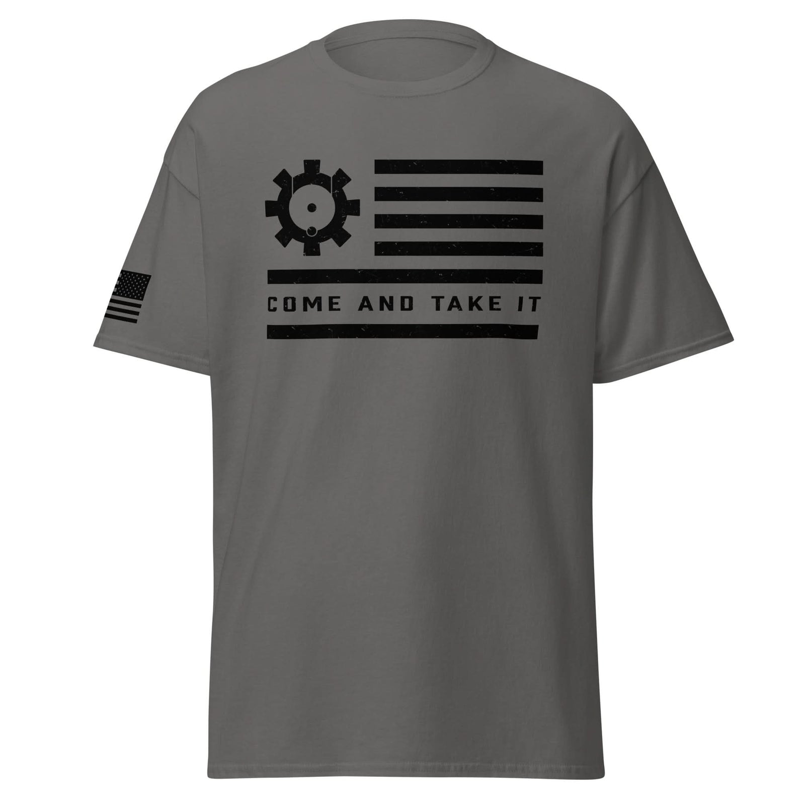 BCG Flag Shirt | Black Ink by Spartan Mounts img - 4 - Mounting and Storage Solution