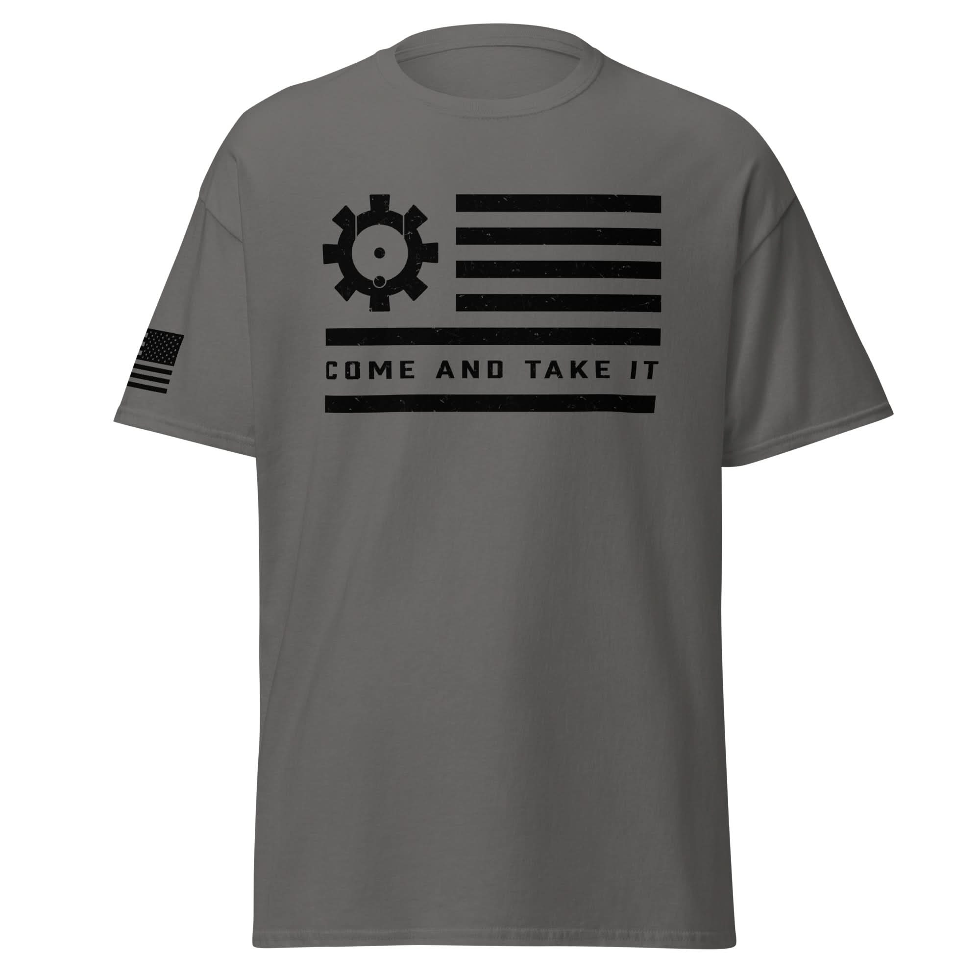 BCG Flag Shirt | Black Ink by Spartan Mounts img - 4 - Mounting and Storage Solution