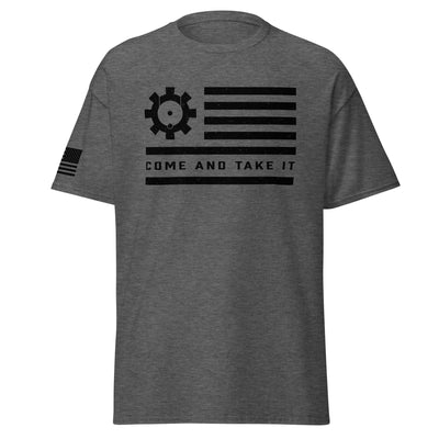 BCG Flag Shirt | Black Ink by Spartan Mounts img - 1 - Mounting and Storage Solution