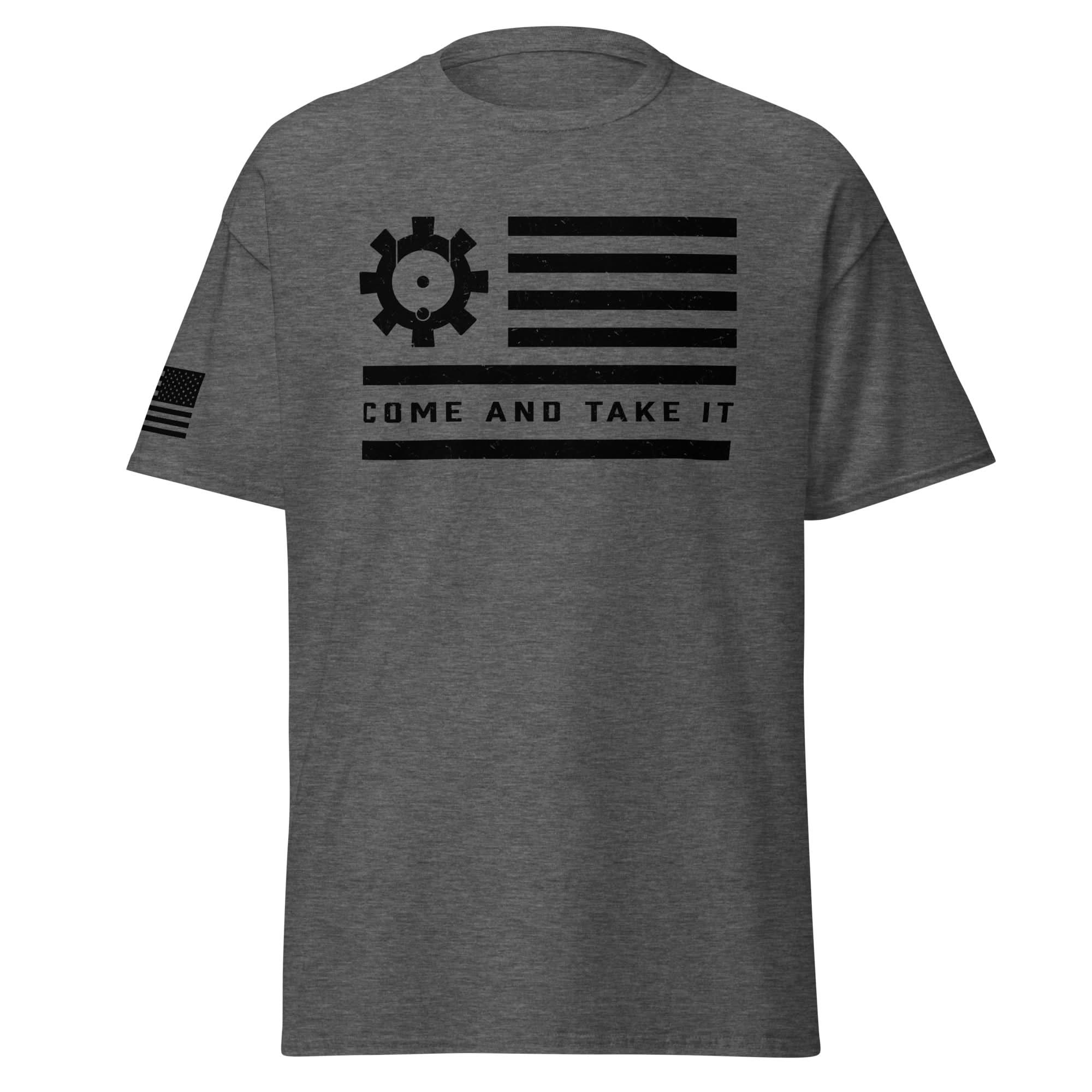 BCG Flag Shirt | Black Ink by Spartan Mounts img - 1 - Mounting and Storage Solution