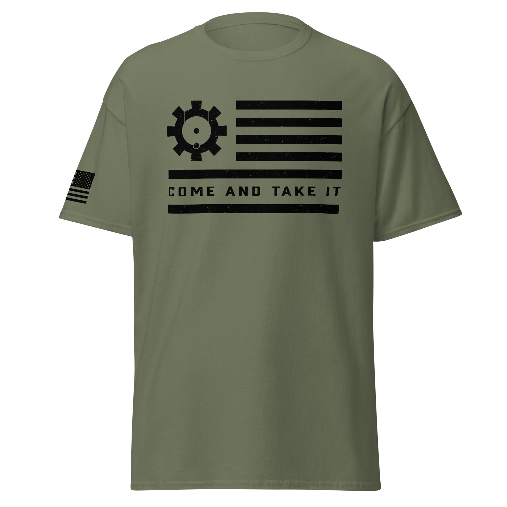 BCG Flag Shirt | Black Ink by Spartan Mounts img - 7 - Mounting and Storage Solution
