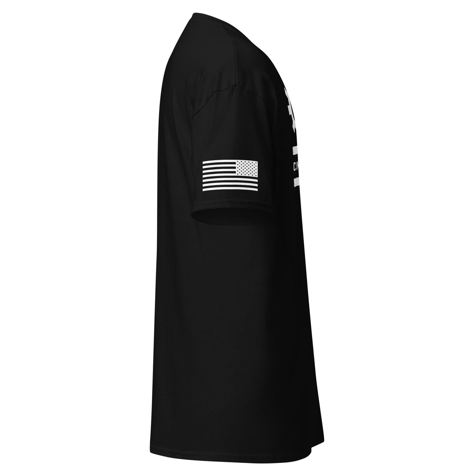 BCG Flag Shirt | White Ink by Spartan Mounts img - 9 - Mounting and Storage Solution