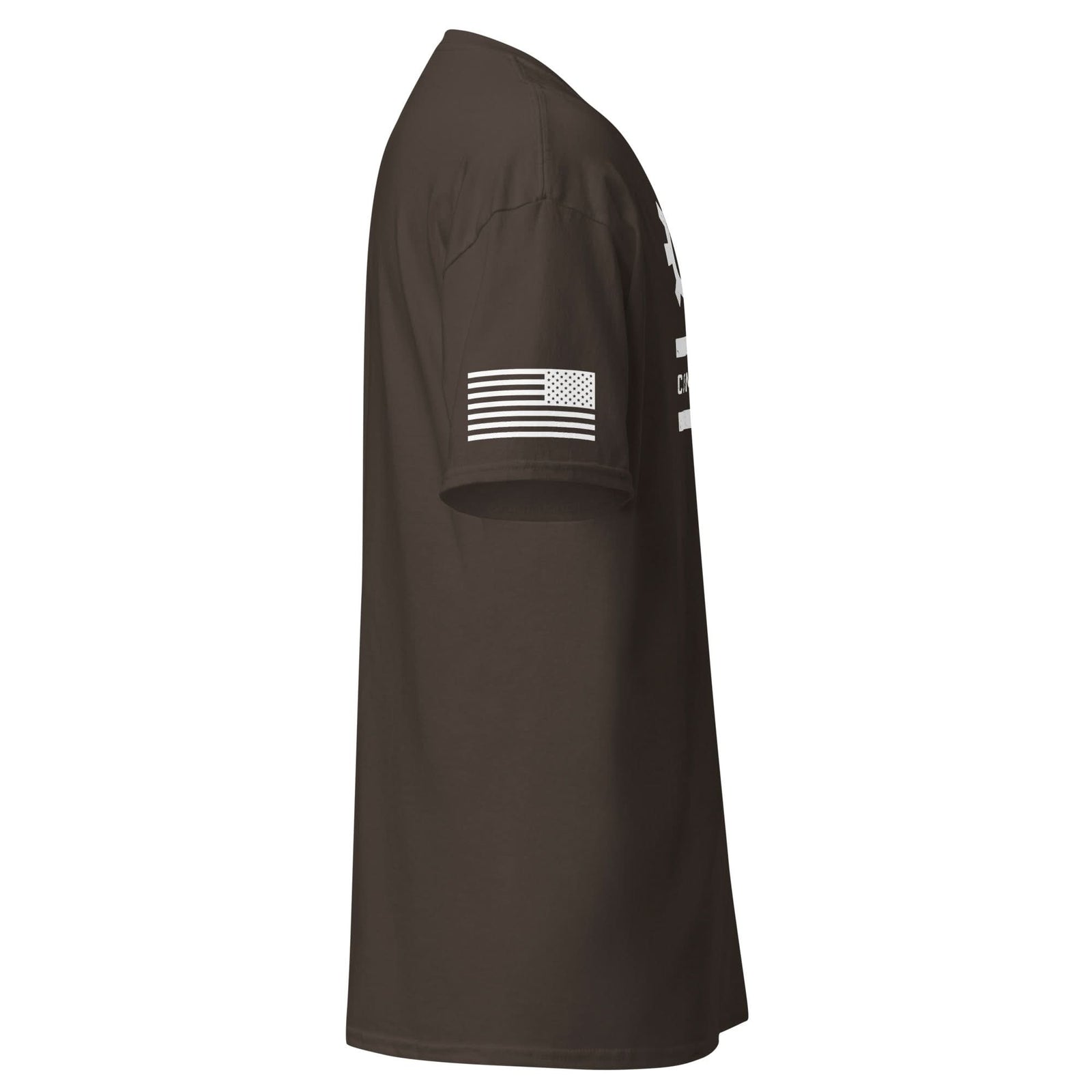 BCG Flag Shirt | White Ink by Spartan Mounts img - 15 - Mounting and Storage Solution