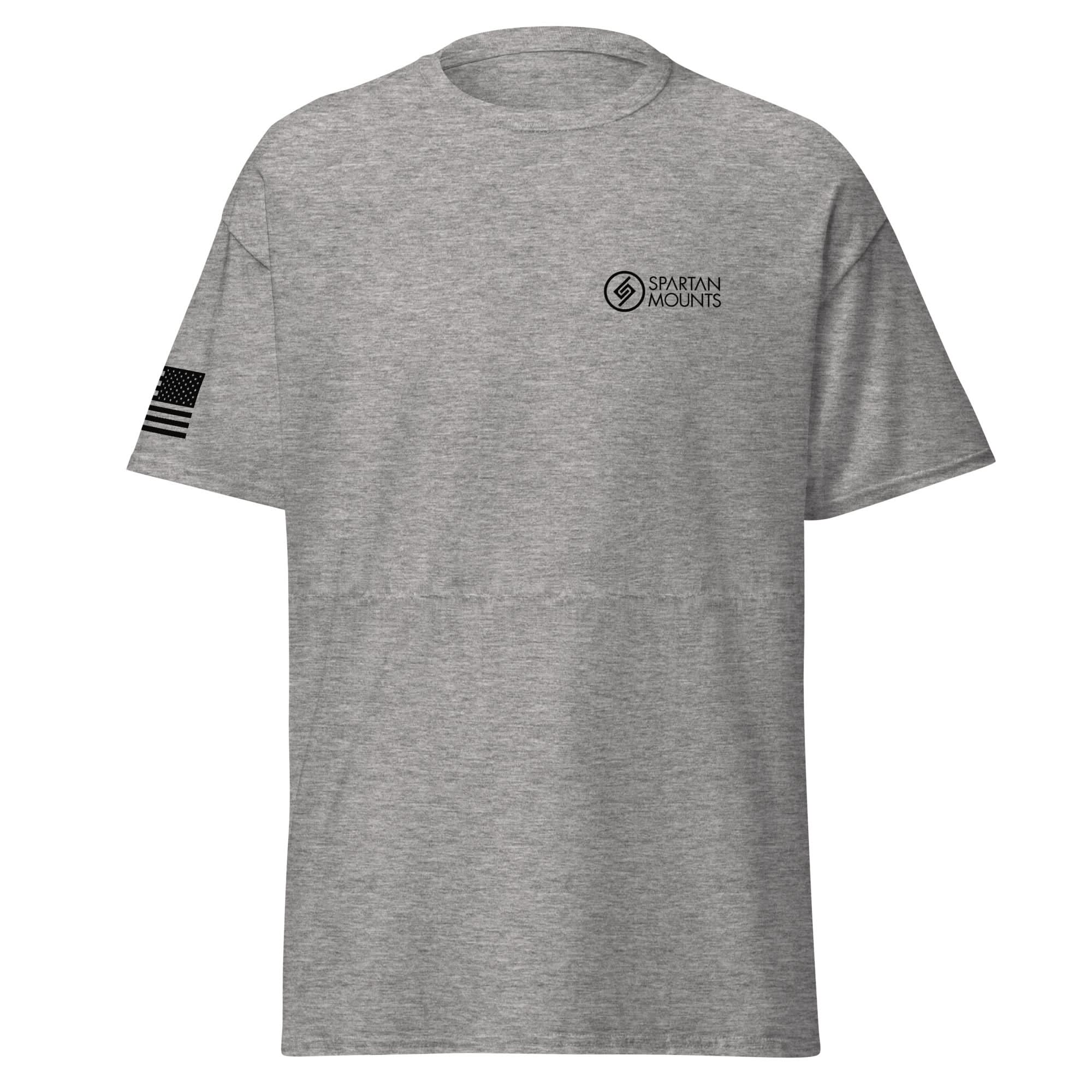 BCG Gear Shirt | Black Ink Spartan Mounts 19