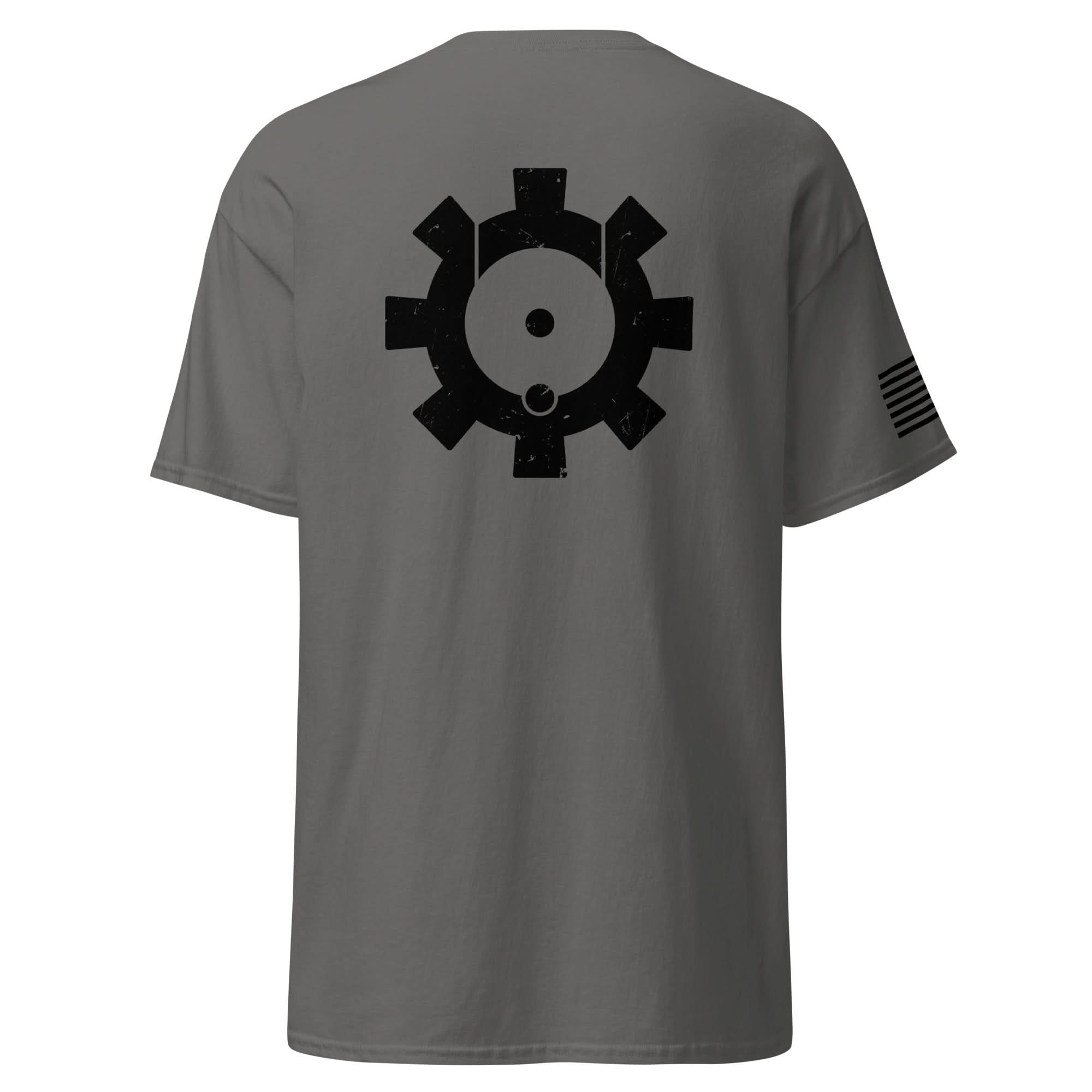 BCG Gear Shirt | Black Ink Spartan Mounts Charcoal S 8