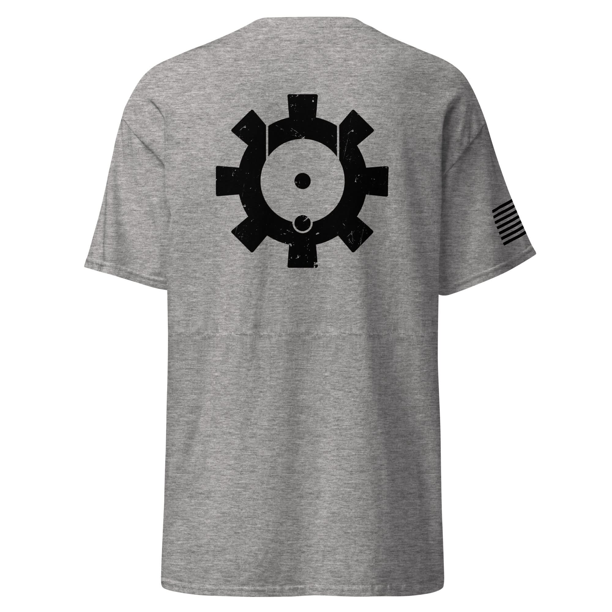 BCG Gear Shirt | Black Ink Spartan Mounts Sport Grey S 20