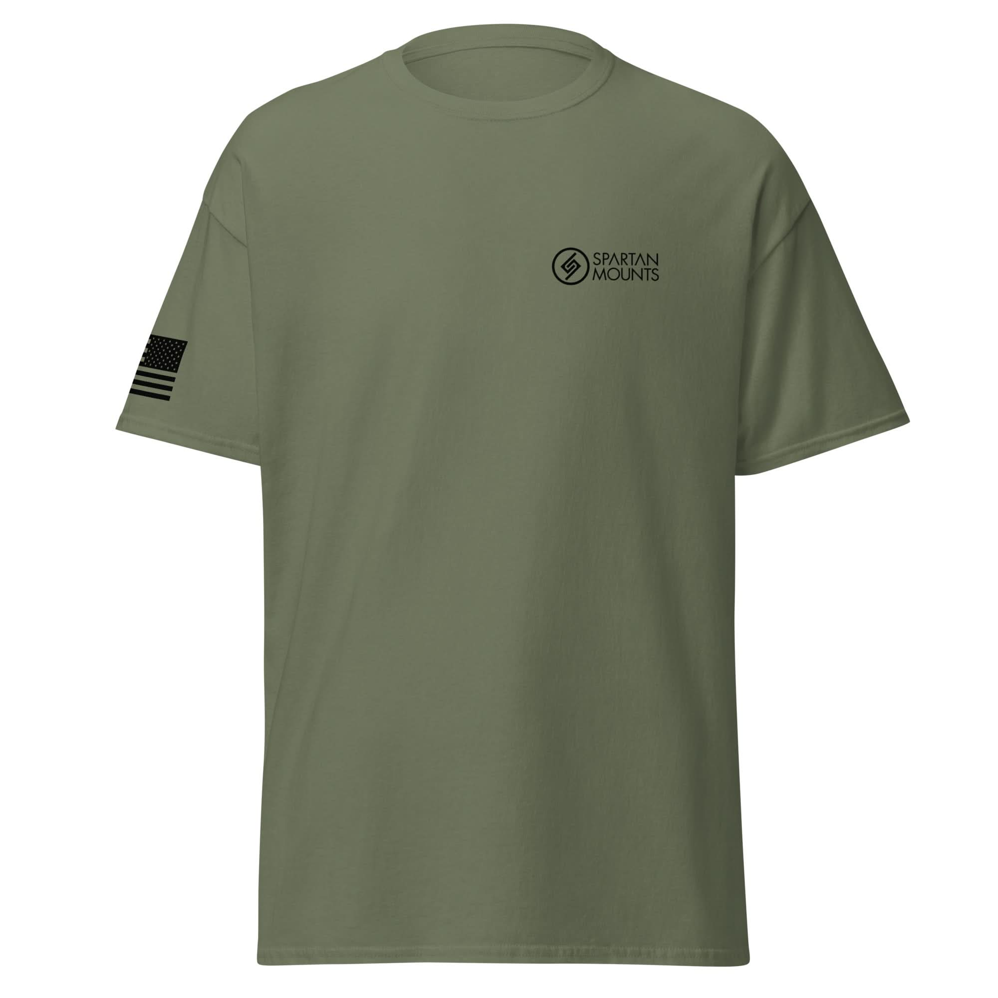 BCG Gear Shirt | Black Ink Spartan Mounts 10