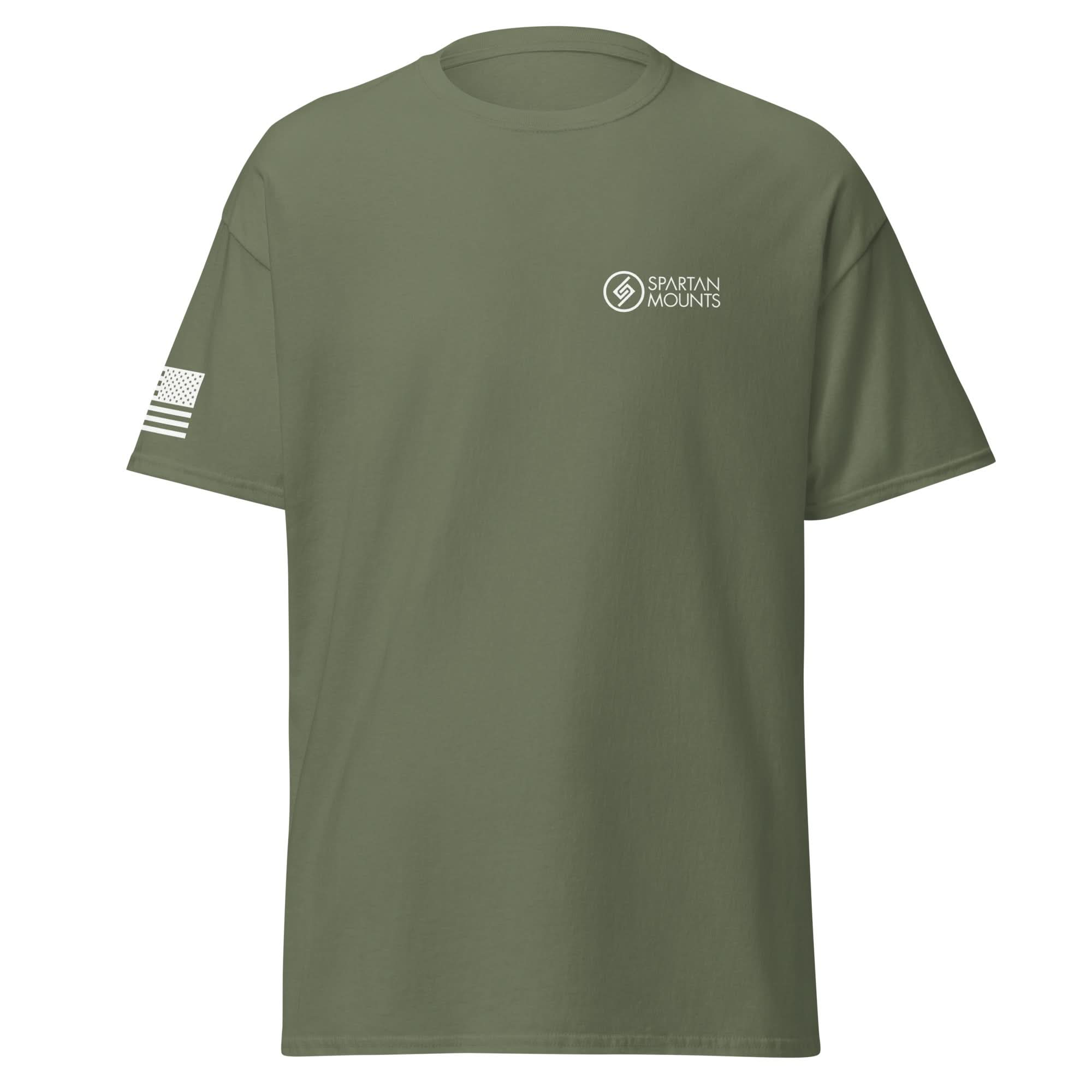 BCG Gear Shirt | White Ink Spartan Mounts 22