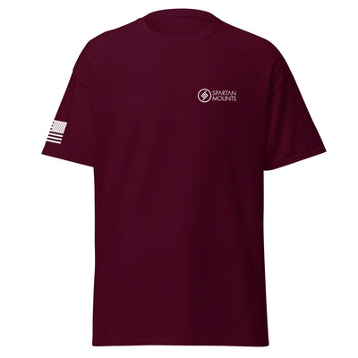 BCG Gear Shirt | White Ink by Spartan Mounts img - 4 - Mounting and Storage Solution