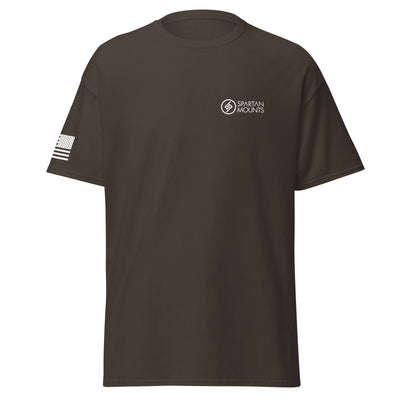 BCG Gear Shirt | White Ink by Spartan Mounts img - 10 - Mounting and Storage Solution