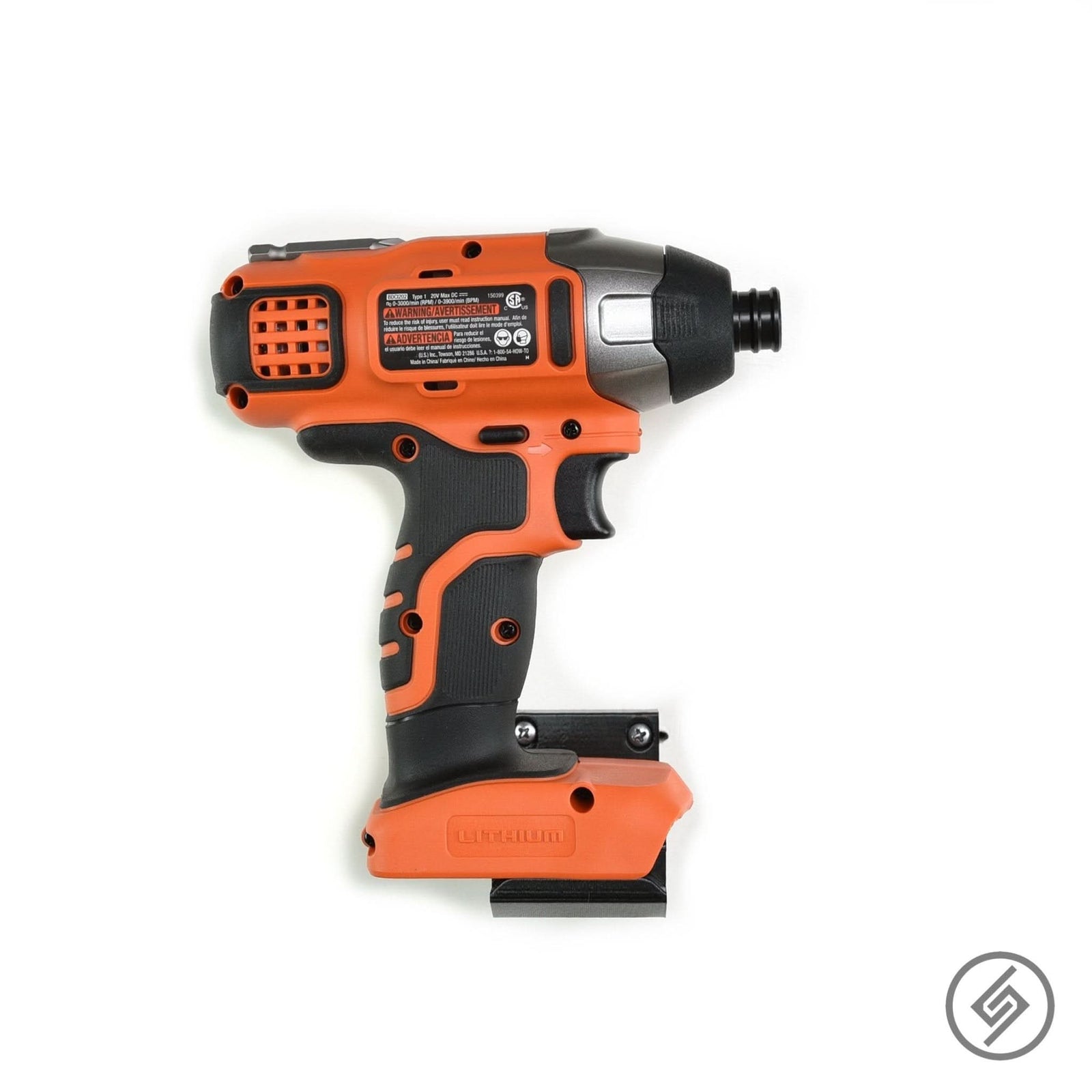 Black & Decker 20V Tool Mount by Spartan Mounts img - 2 - Mounting and Storage Solution