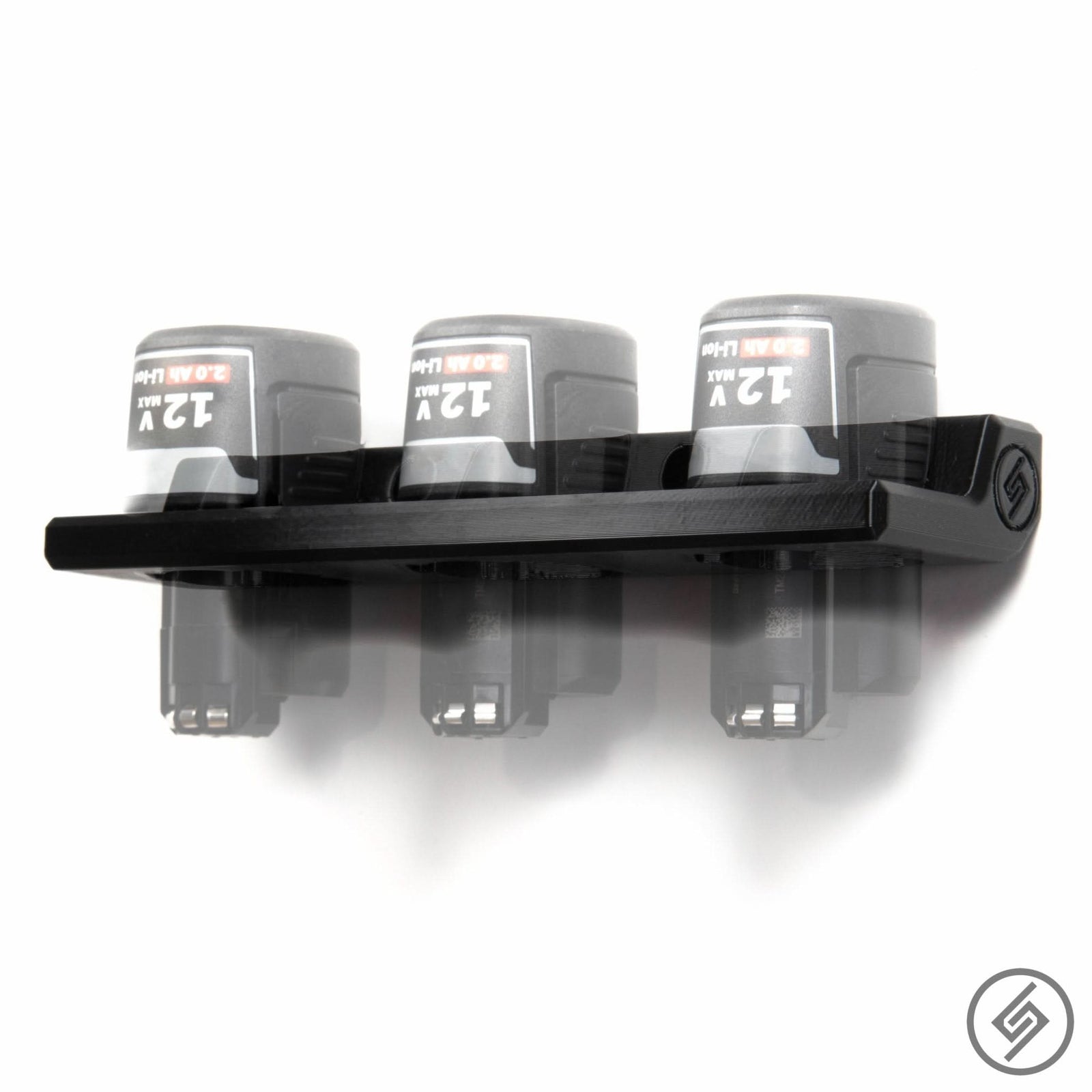 Bosch 12V Battery Mount by Spartan Mounts img - 1 - Mounting and Storage Solution