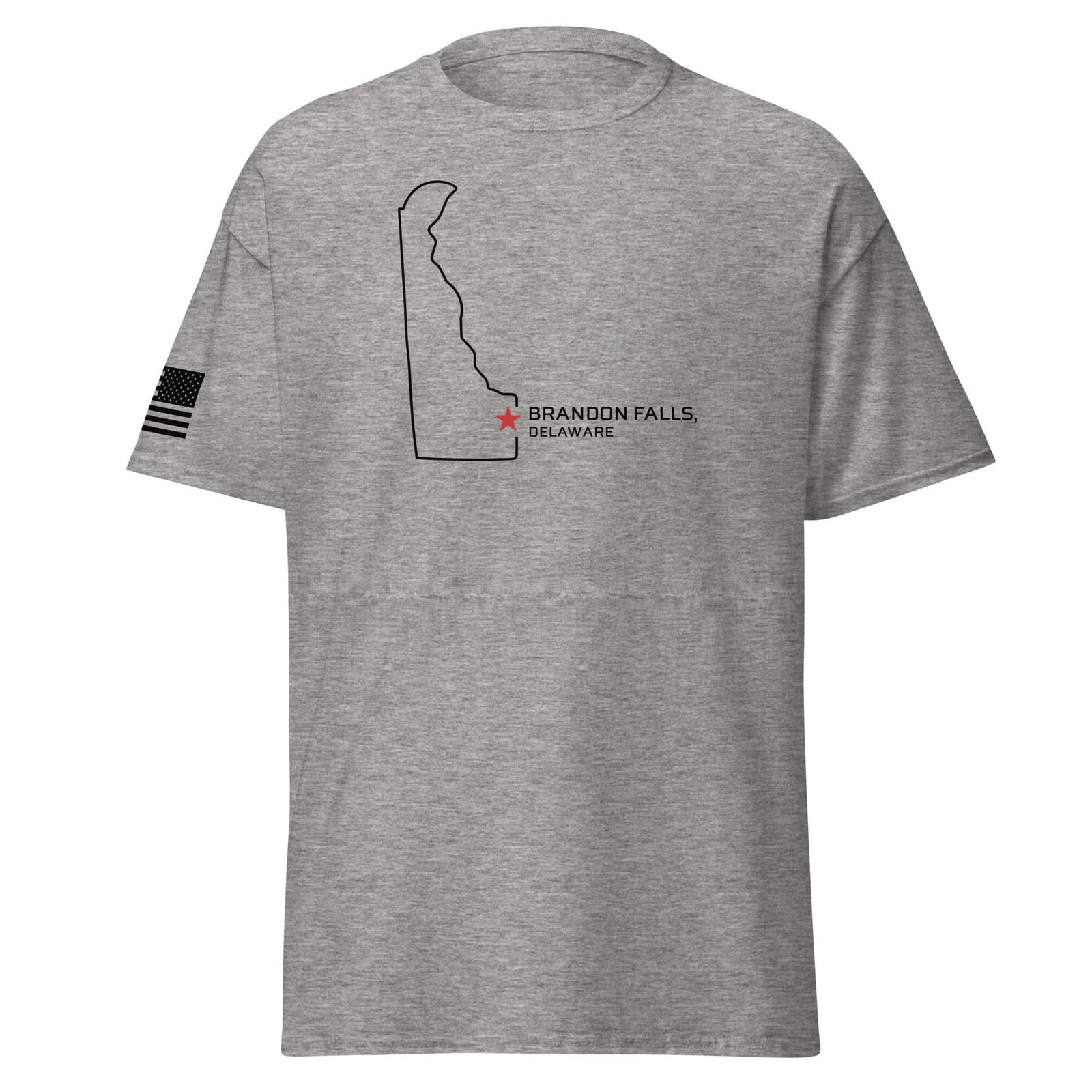 Brandon Falls Shirt | Black Ink by Spartan Mounts img - 19 - Mounting and Storage Solution