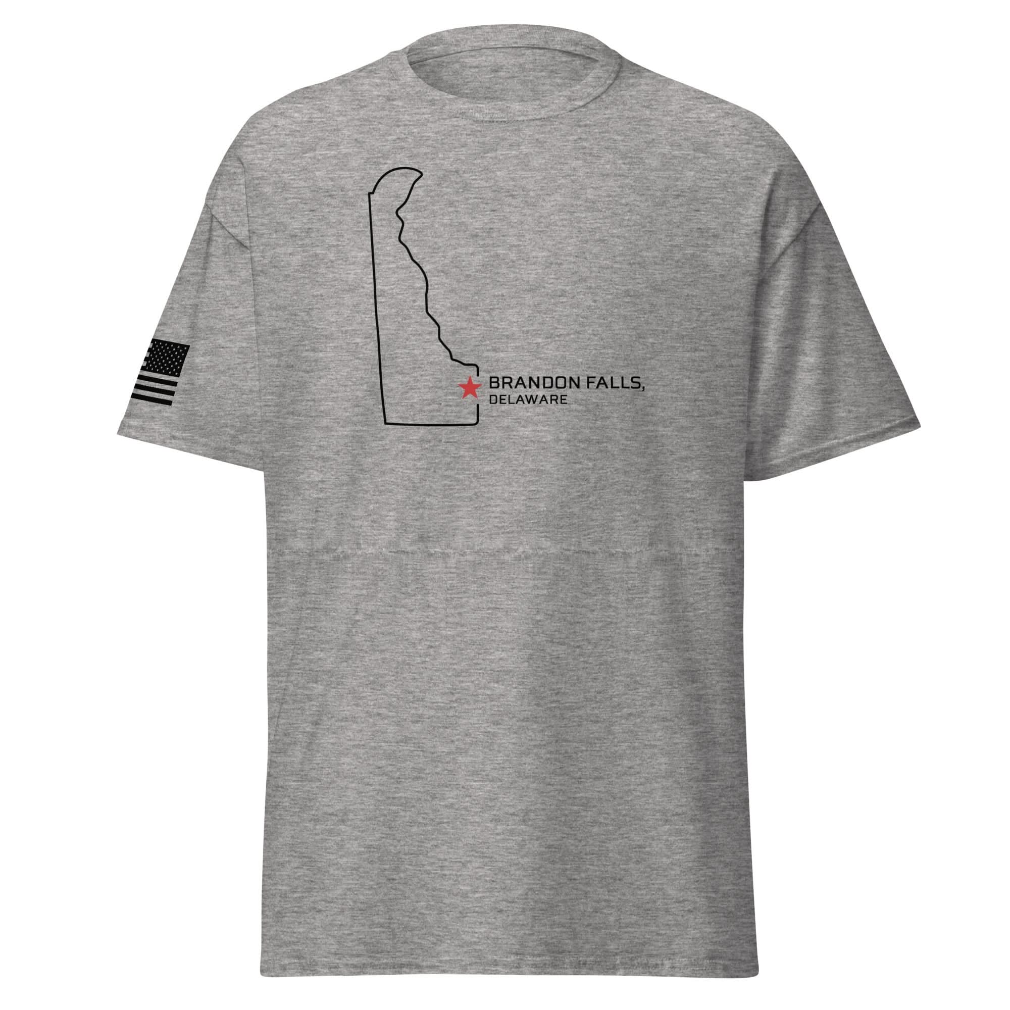 Brandon Falls Shirt | Black Ink by Spartan Mounts img - 19 - Mounting and Storage Solution