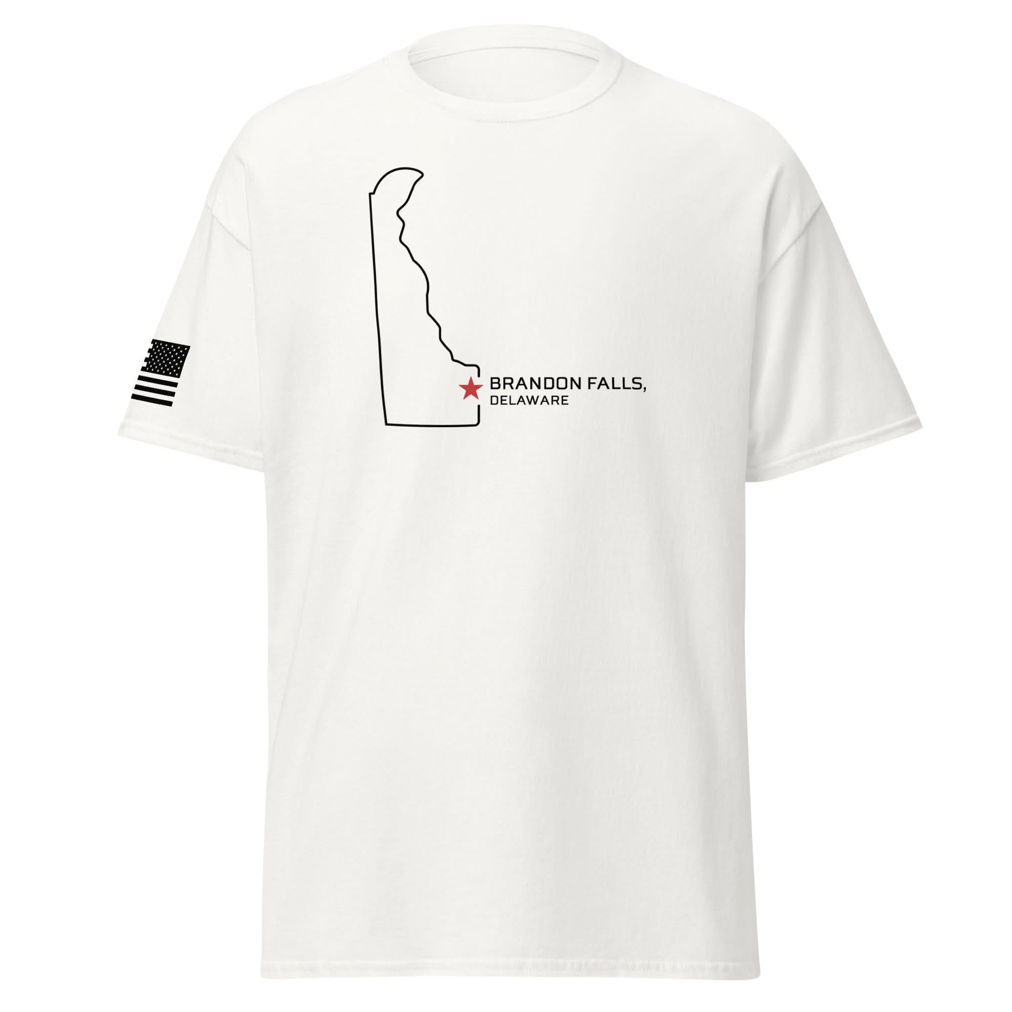 Brandon Falls Shirt | Black Ink by Spartan Mounts img - 1 - Mounting and Storage Solution