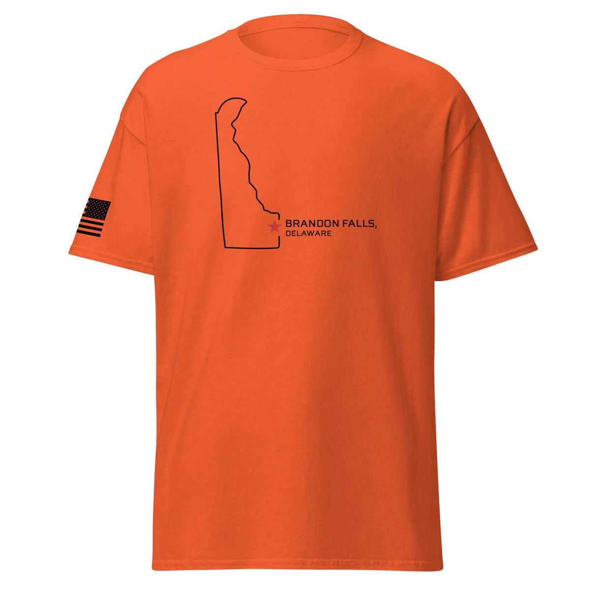 Brandon Falls Shirt | Black Ink by Spartan Mounts img - 13 - Mounting and Storage Solution