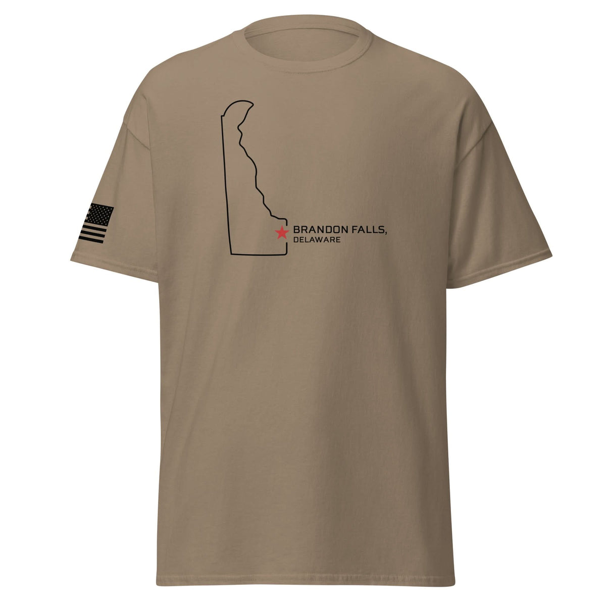 Brandon Falls Shirt | Black Ink by Spartan Mounts img - 16 - Mounting and Storage Solution