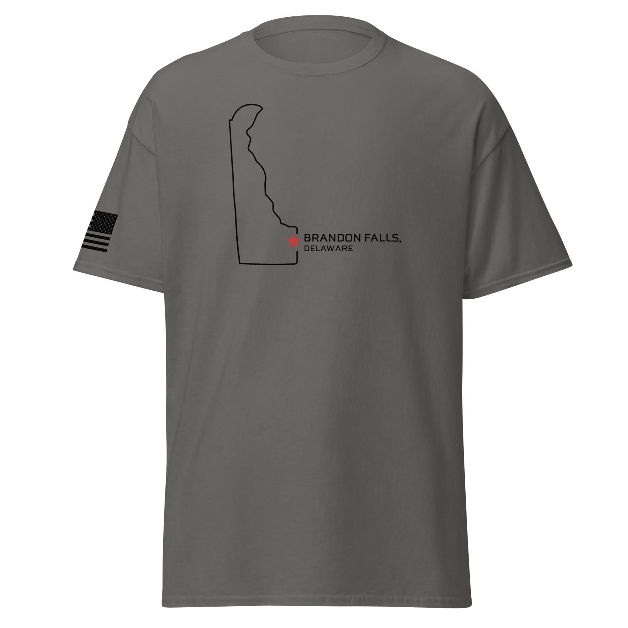 Brandon Falls Shirt | Black Ink by Spartan Mounts img - 7 - Mounting and Storage Solution