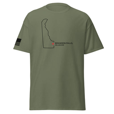 Brandon Falls Shirt | Black Ink by Spartan Mounts img - 10 - Mounting and Storage Solution