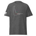 Brandon Falls Shirt | White Ink by Spartan Mounts - Dark Heather S