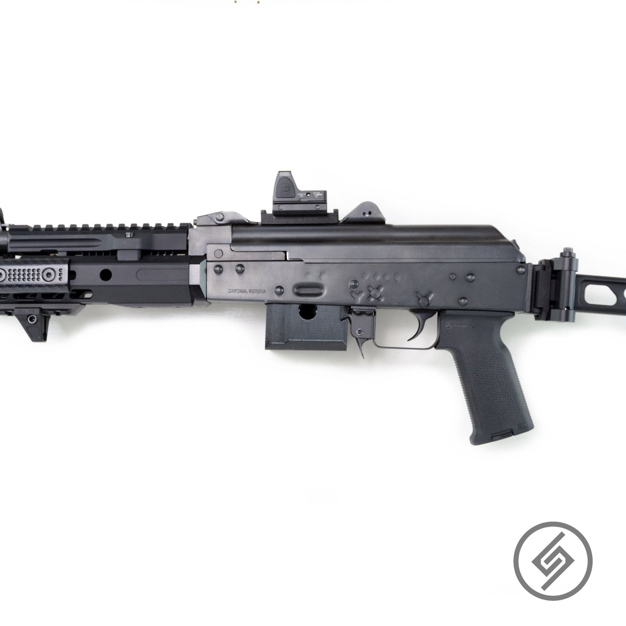CZ Bren 2 7.62x39 Mount Spartan Mounts 6