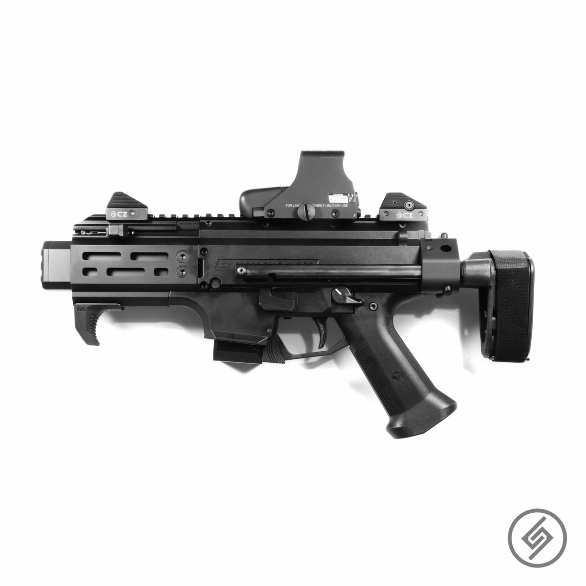 CZ Scorpion EVO 3 Mount by Spartan Mounts img - 6 - Mounting and Storage Solution