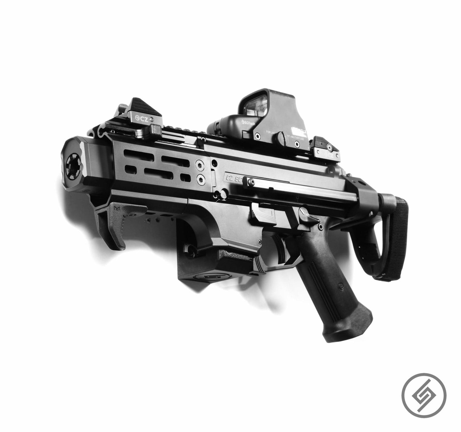 CZ Scorpion EVO 3 Mount by Spartan Mounts img - 4 - Mounting and Storage Solution