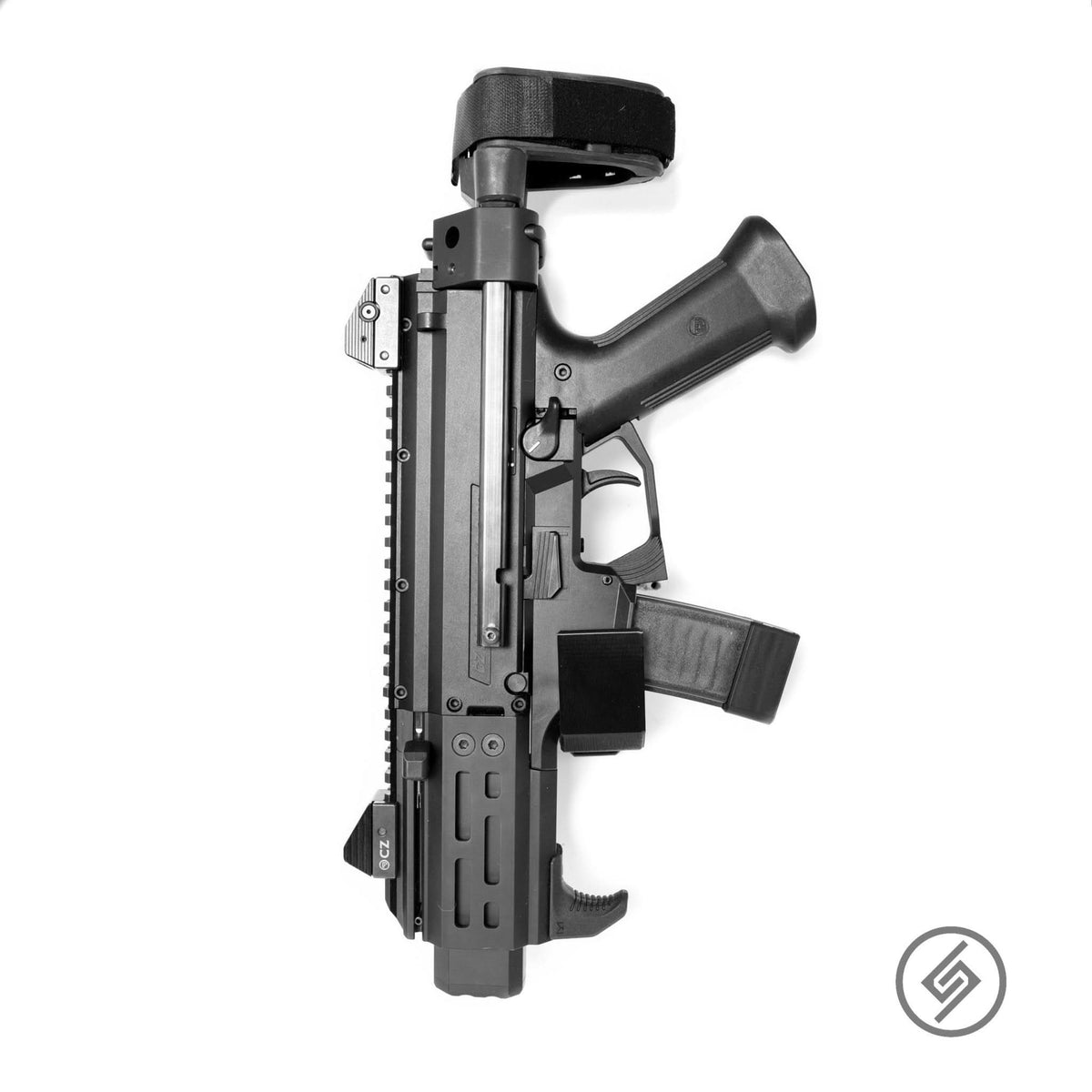 CZ Scorpion Evo 3 QDM (Quick Defense Mount) by Spartan Mounts img - 2 - Mounting and Storage Solution