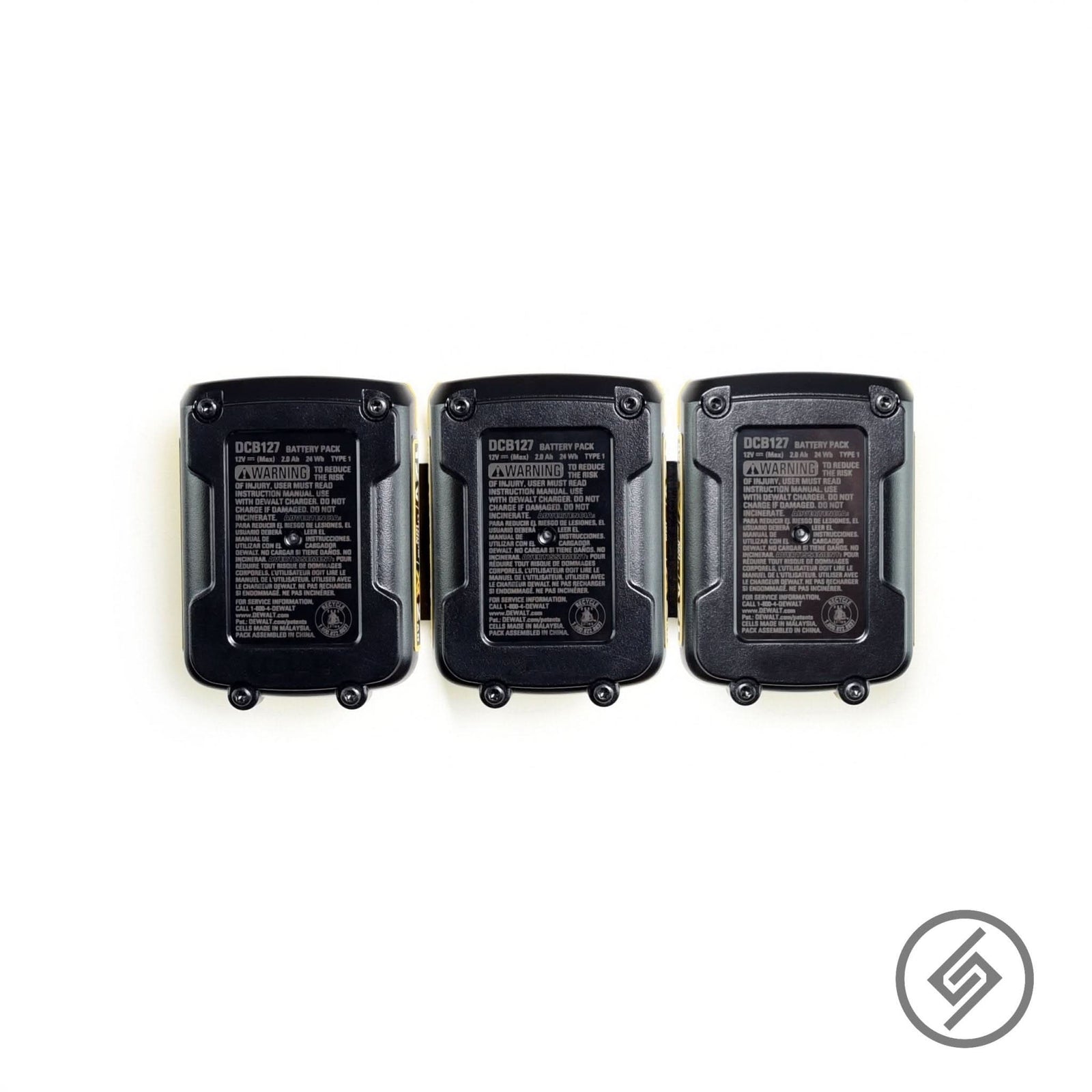 DeWalt 12V Battery Mount by Spartan Mounts img - 3 - Mounting and Storage Solution