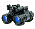 Elbit Systems Armasight PVS-31D 1x27mm Pinnacle Elite 2376+ FOM | Gen 3 IIT, Dual-Channel Night Vision Binoculars by Spartan Mounts -