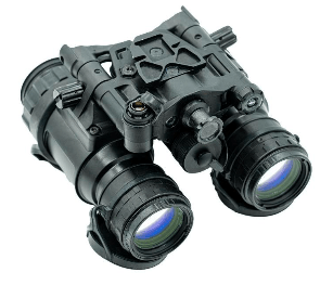 Elbit Systems Armasight PVS-31D 1x27mm Pinnacle Elite 2376+ FOM | Gen 3 IIT, Dual-Channel Night Vision Binoculars Spartan Mounts 3