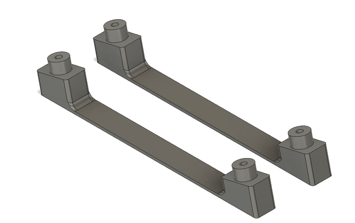 Element Grill Holes (1 pair) - SILVER Spartan Mounts 1