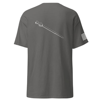 Firing Pin Shirt | White Ink by Spartan Mounts img - 20 - Mounting and Storage Solution