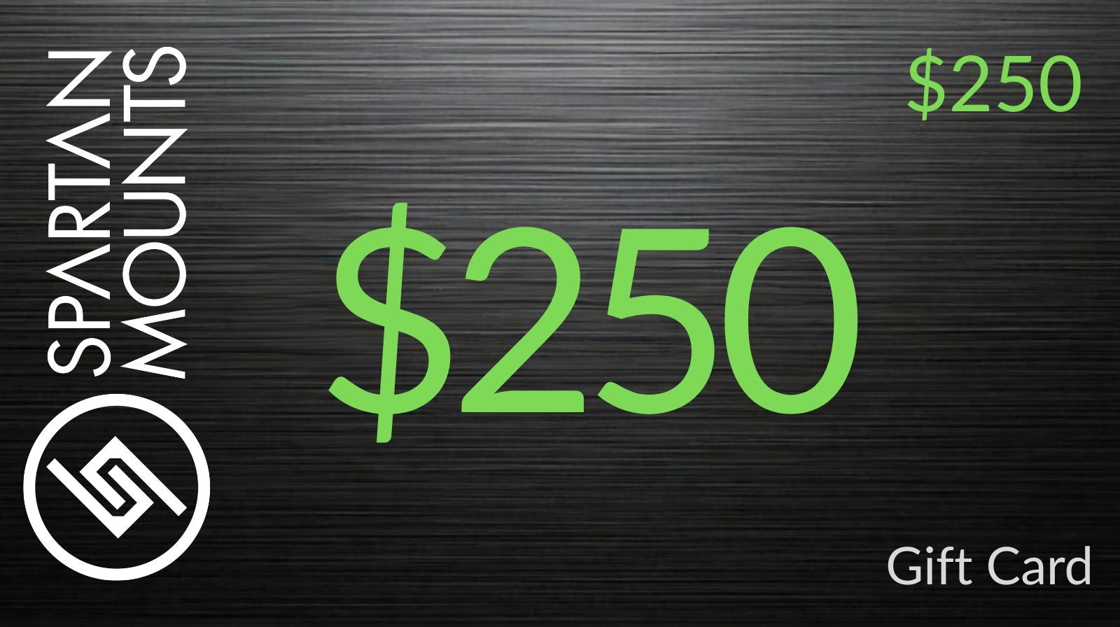 Gift Card by Spartan Mounts img - 6 - Mounting and Storage Solution