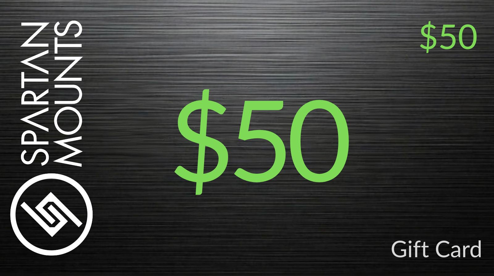 Gift Card by Spartan Mounts img - 3 - Mounting and Storage Solution