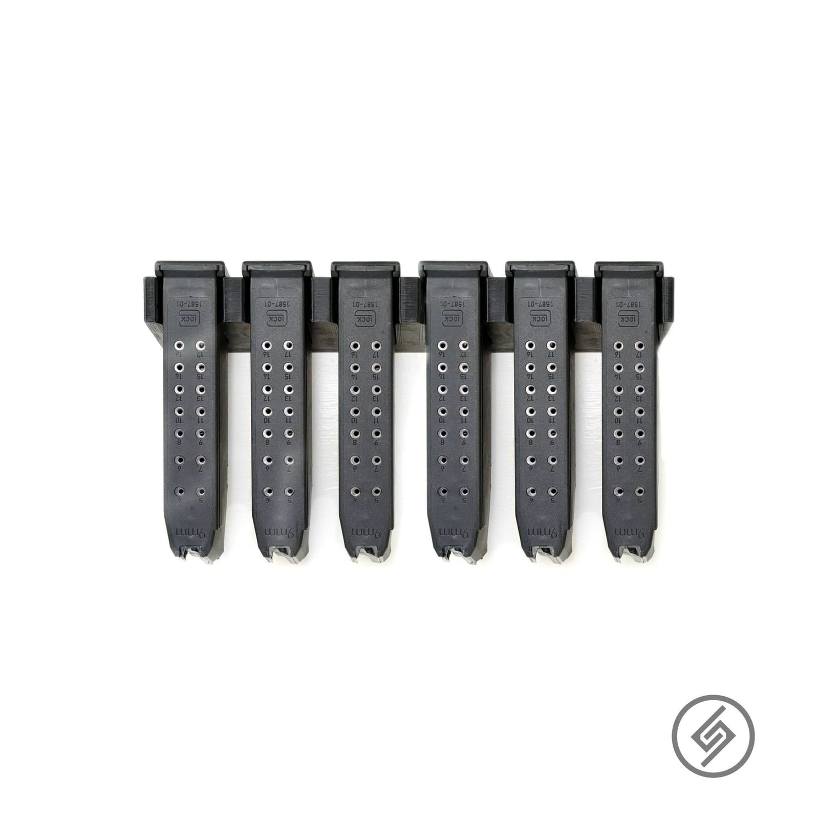 Glock Mag Mount (6x) by Spartan Mounts img - 2 - Mounting and Storage Solution