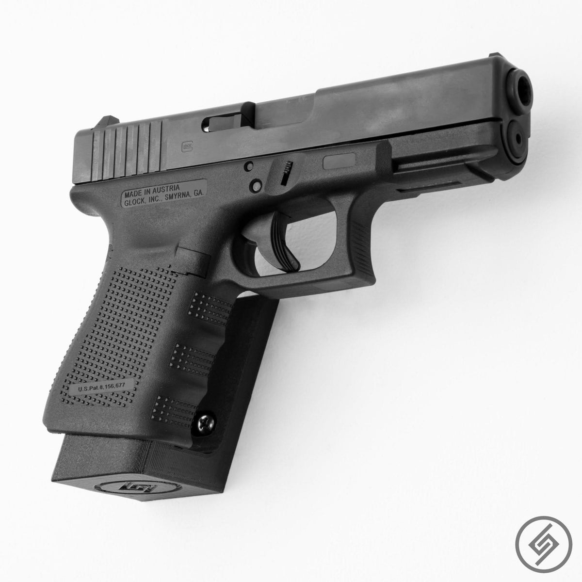 Glock Pistol Mount {Retail Packaging} by Spartan Mounts img - 3 - Mounting and Storage Solution