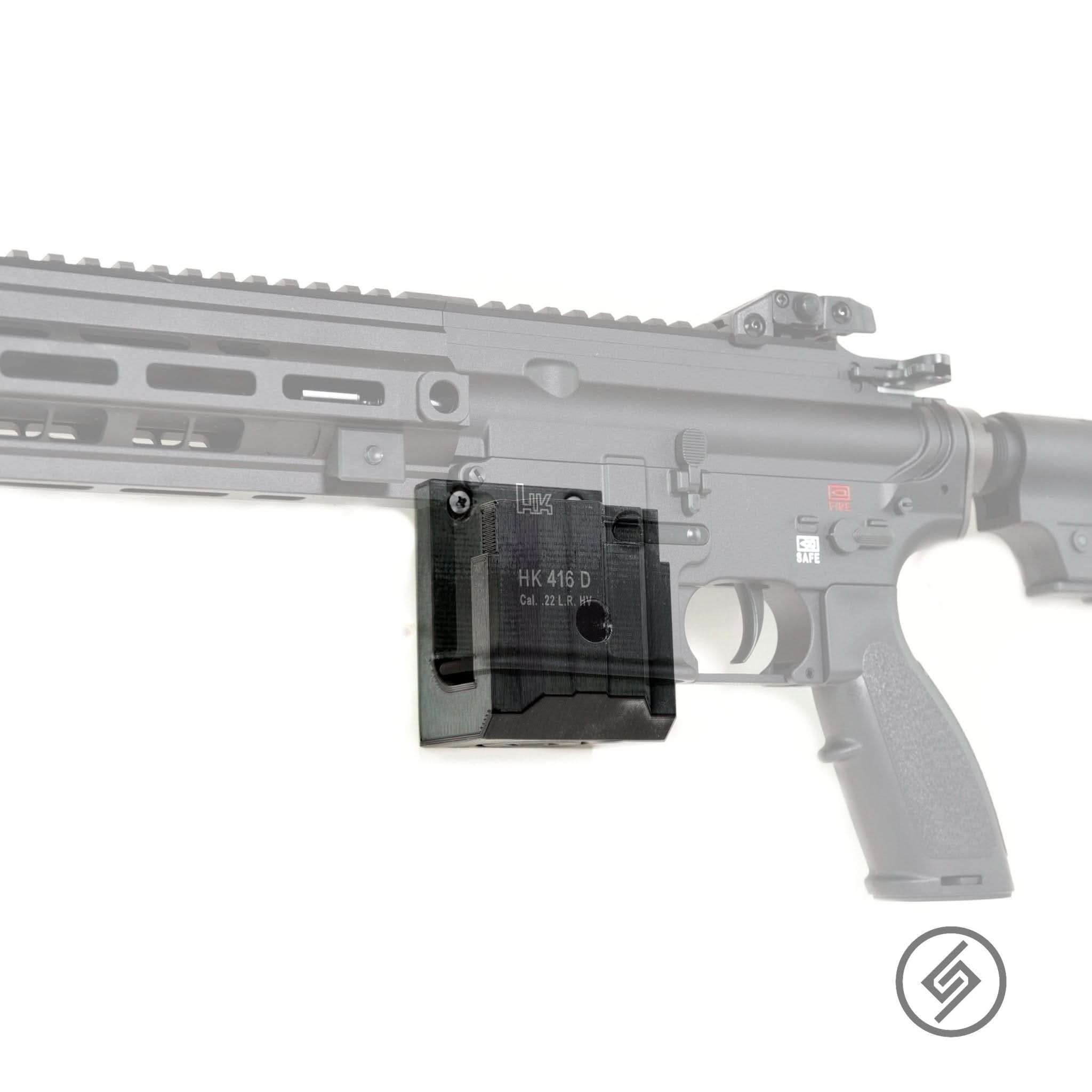 H&K 416 .22 Mount by Spartan Mounts img - 2 - Mounting and Storage Solution