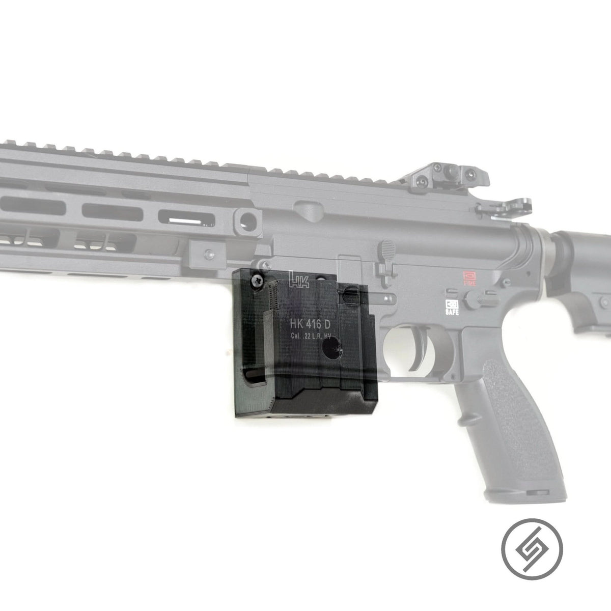 H&K 416 .22 Mount by Spartan Mounts img - 2 - Mounting and Storage Solution
