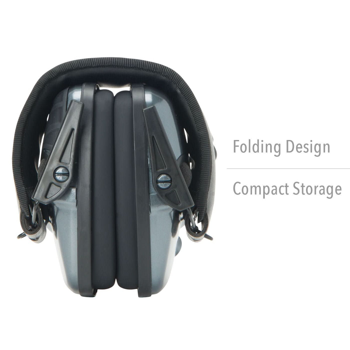 HOWARD LEIGHT IMPACT SPORT EARMUFFS GRAY 22DB by Spartan Mounts img - 2 - Mounting and Storage Solution