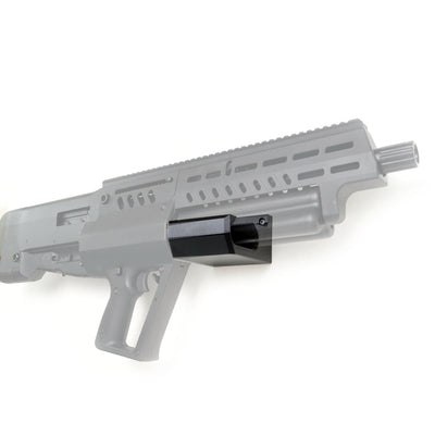 IWI Tavor TS12 shotgun shown mounted on the Spartan Mounts wall hook for secure, quick-access storage