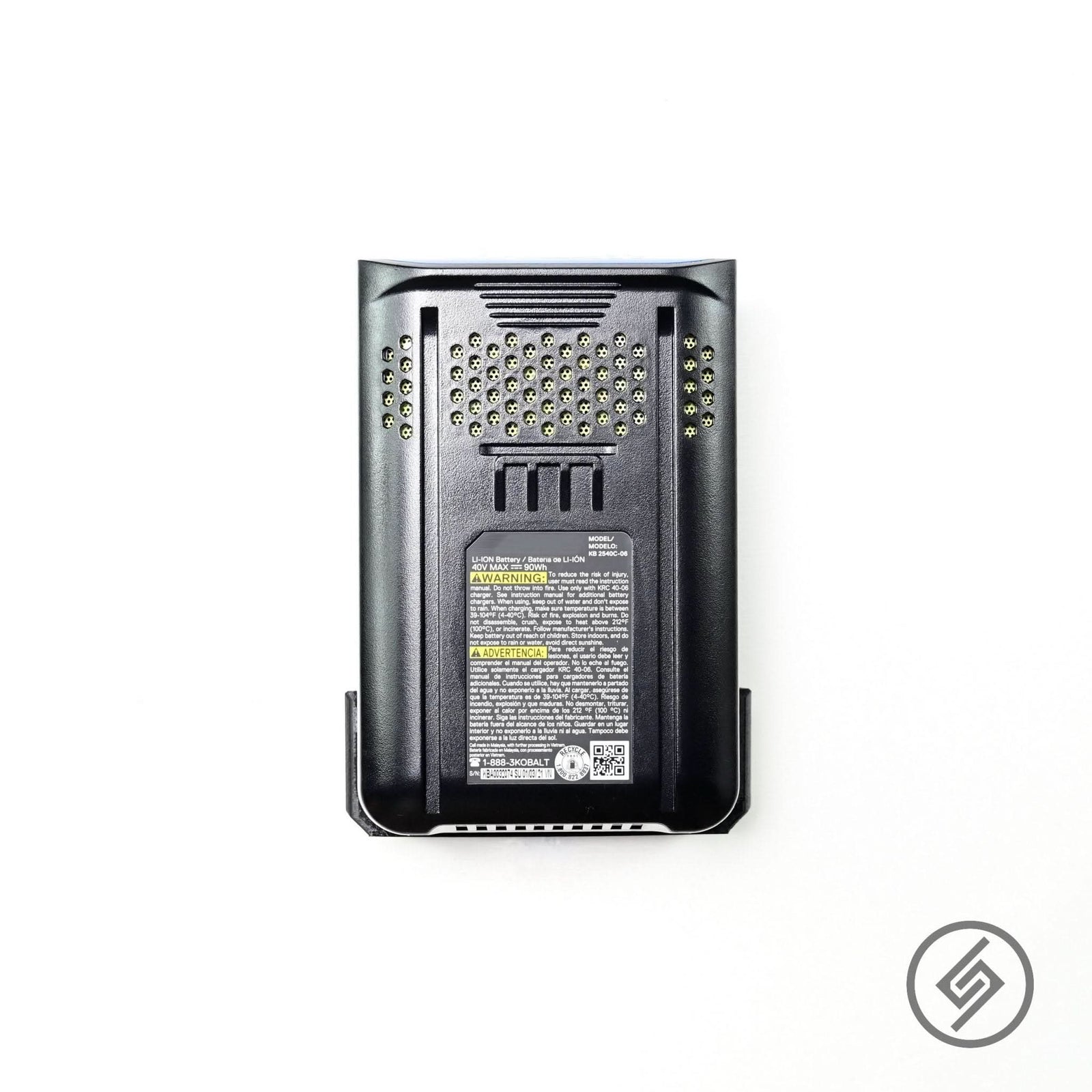 Kobalt 40V Battery Mount by Spartan Mounts img - 2 - Mounting and Storage Solution