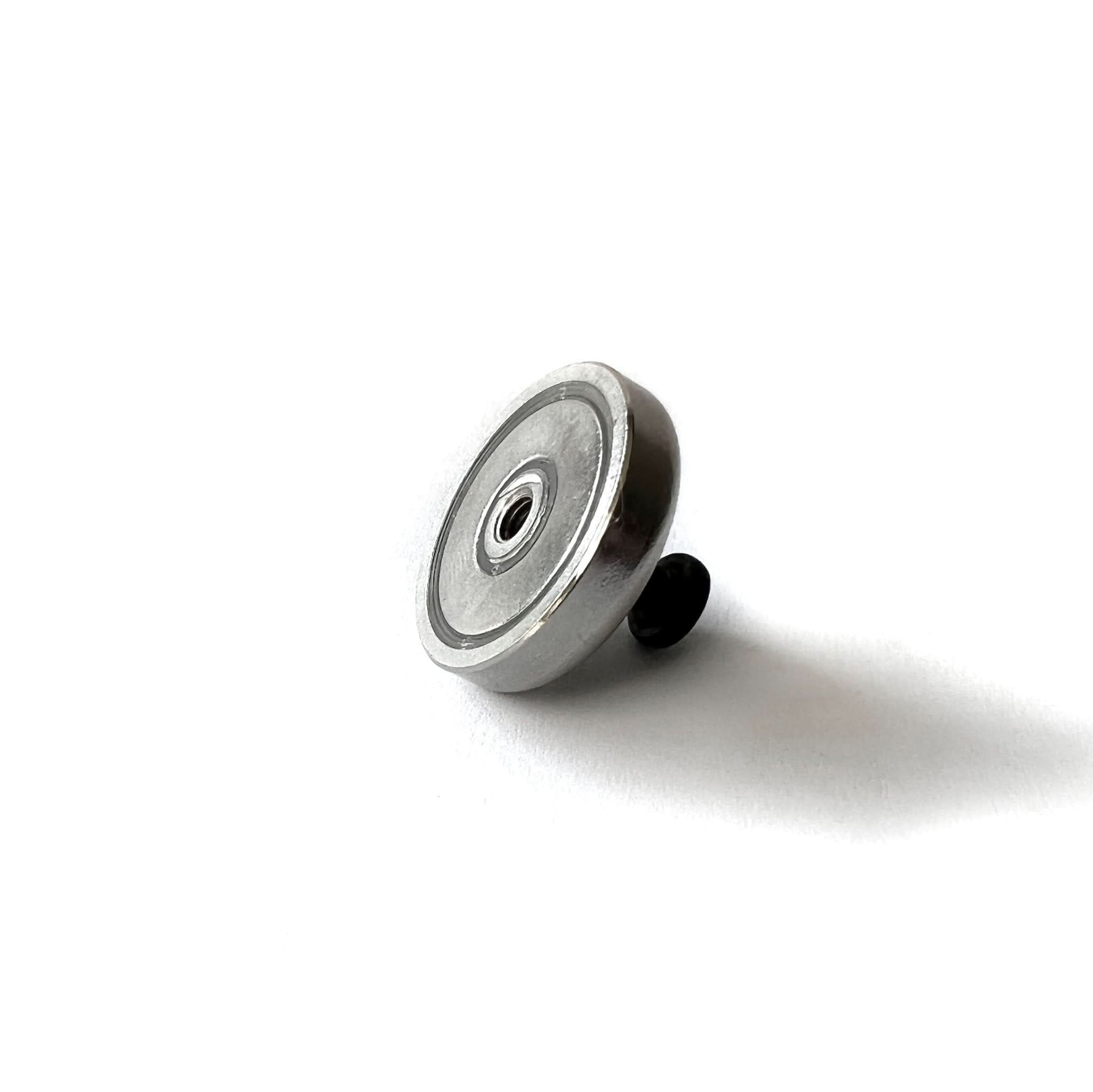 Screwmagnet - 67mm, heavy duty, met broekclip