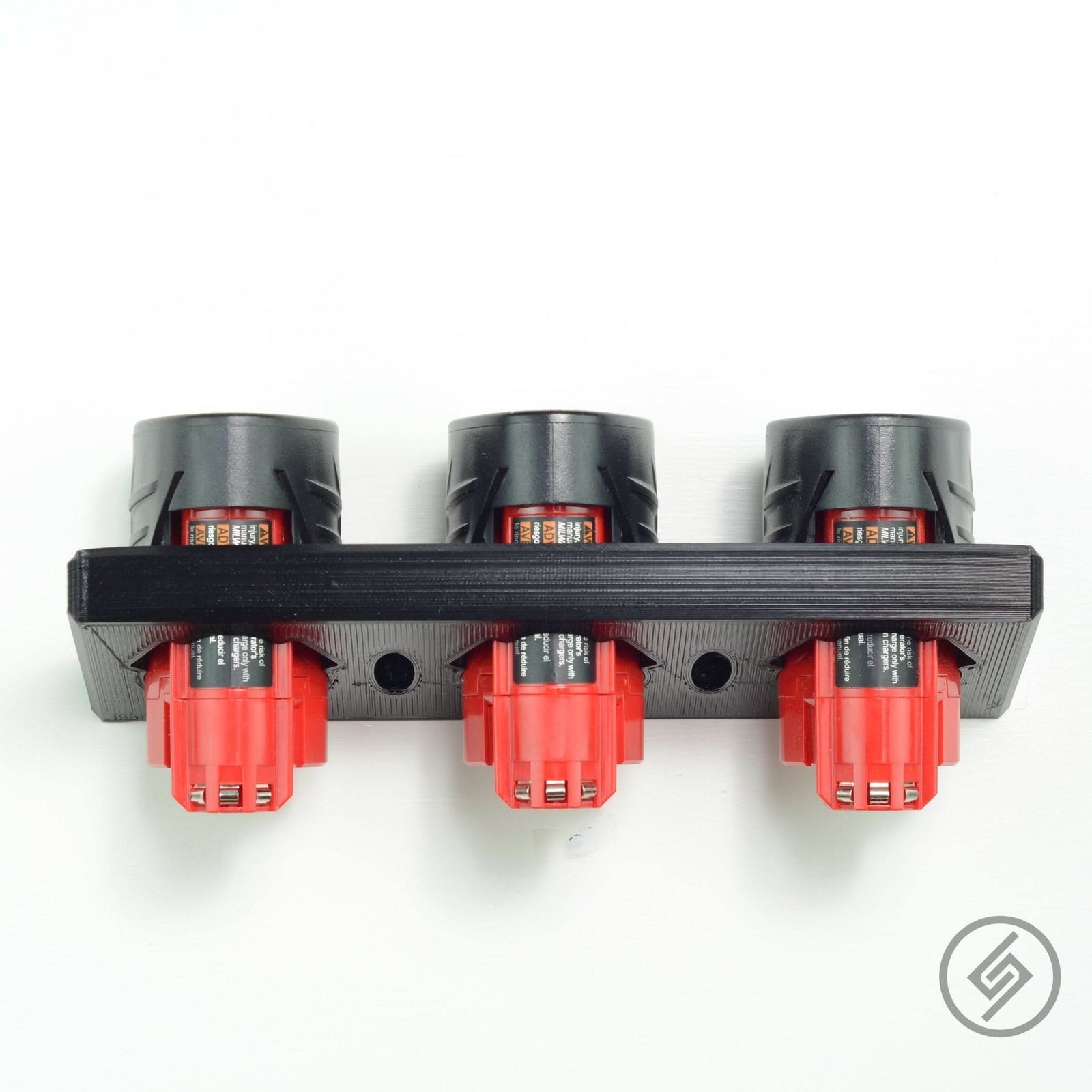 Milwaukee M12 Battery Mount by Spartan Mounts img - 3 - Mounting and Storage Solution