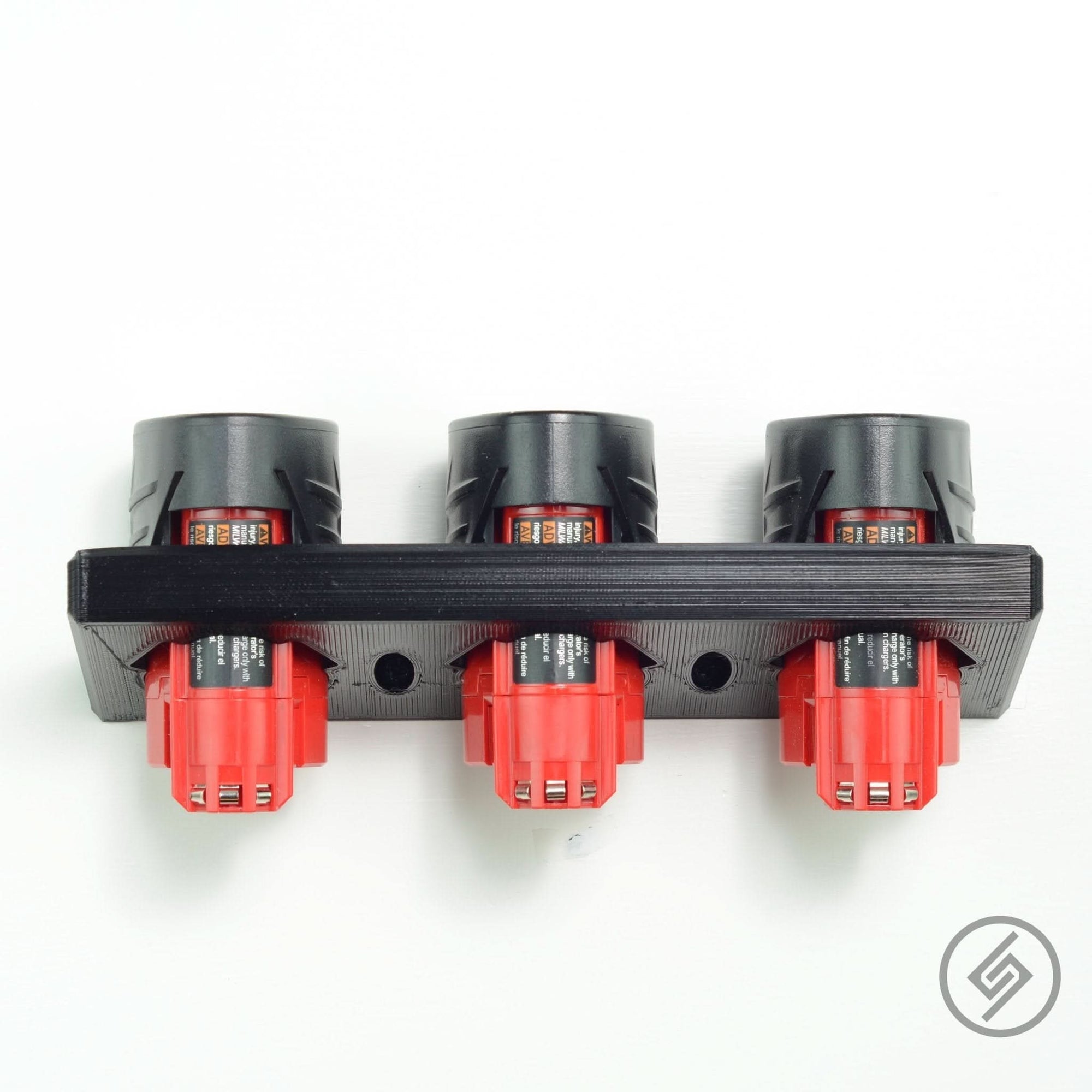 Milwaukee M12 Battery Mount by Spartan Mounts img - 3 - Mounting and Storage Solution