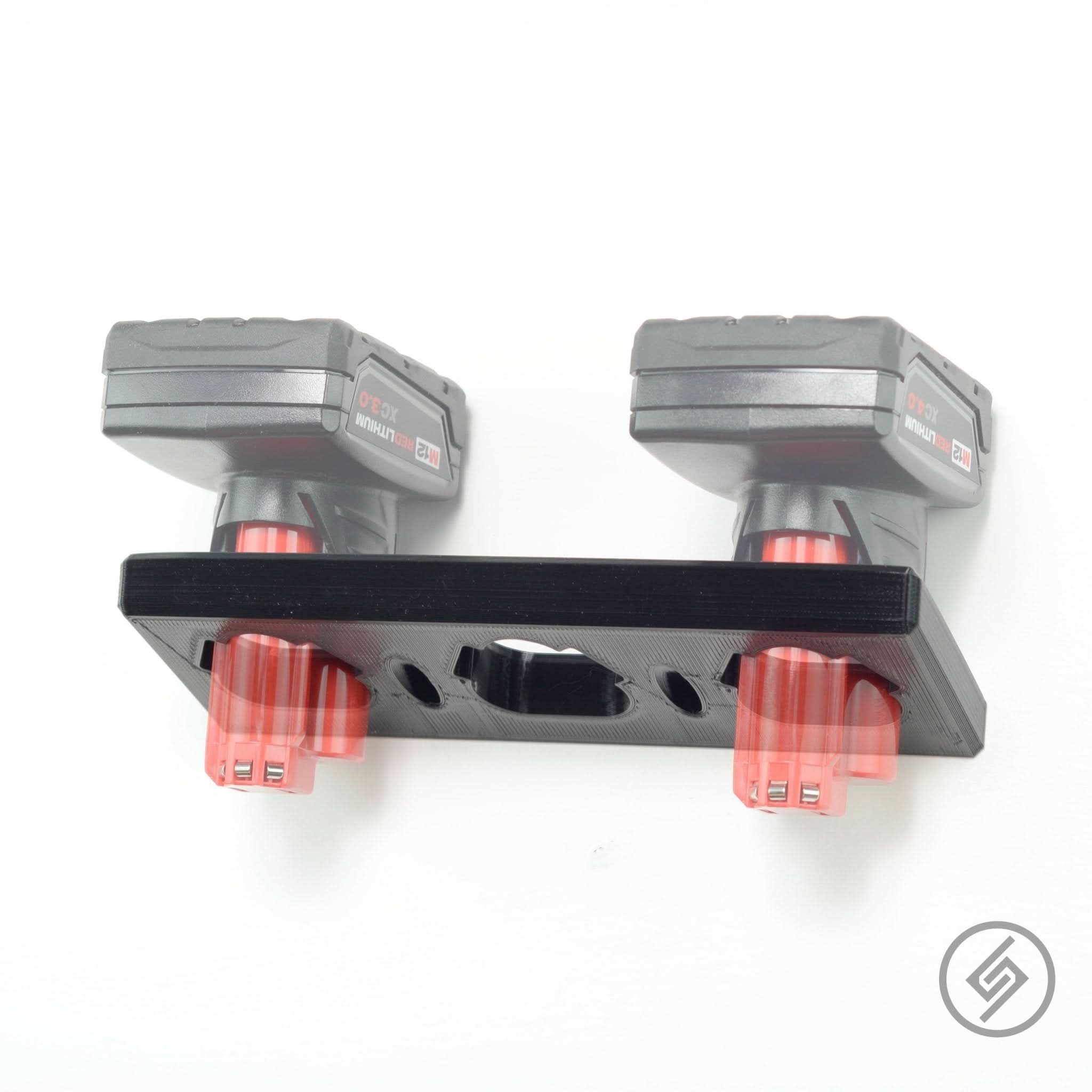 Milwaukee M12 Battery Mount by Spartan Mounts img - 2 - Mounting and Storage Solution